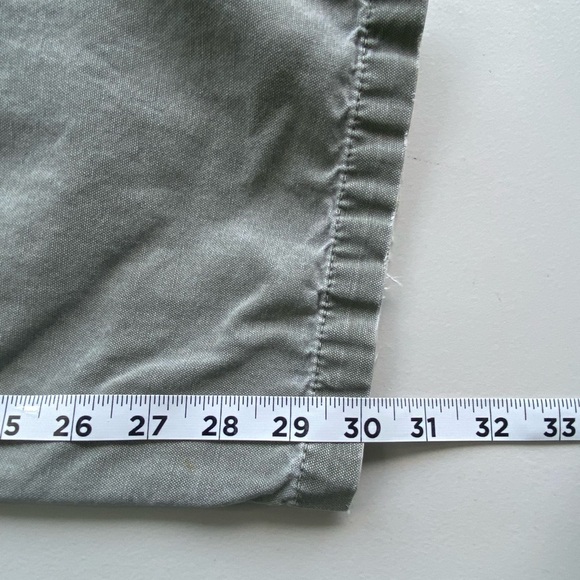 Vintage Gramicci Climbing Pants Large Green Tie Waist Hiking Y2K Gorpcore USA - Picture 9 of 13